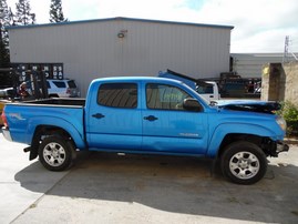 2008 TOYOTA TACOMA SR5 BLUE DOUBLE CAB 4.0L AT 2WD Z18167